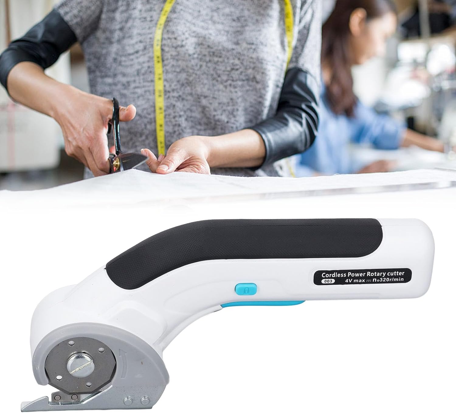 Ciseaux Électriques Sans Fil à Aiguisage Automatique pour Bricolage