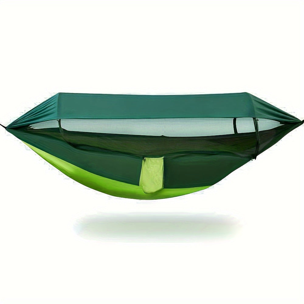 Hamac d'extérieur avec moustiquaire et auvent de protection solaire 260x140 cm