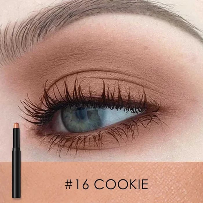 Crayon Fard à Paupières et Eye-liner 2-en-1 Résistant à l'Eau