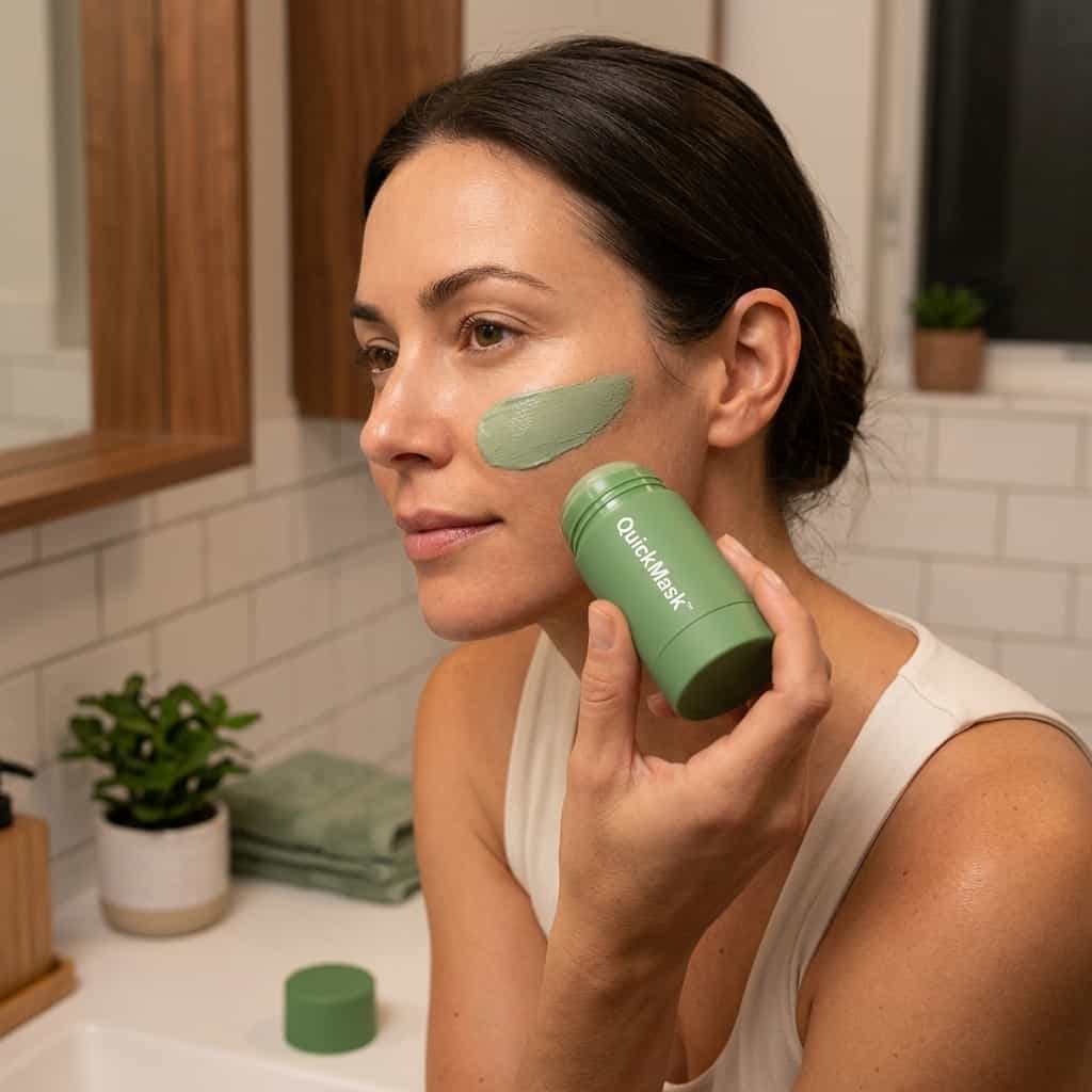 Masque Stick au Thé Vert – Nettoyant Pores Profonds Anti-Points Noirs