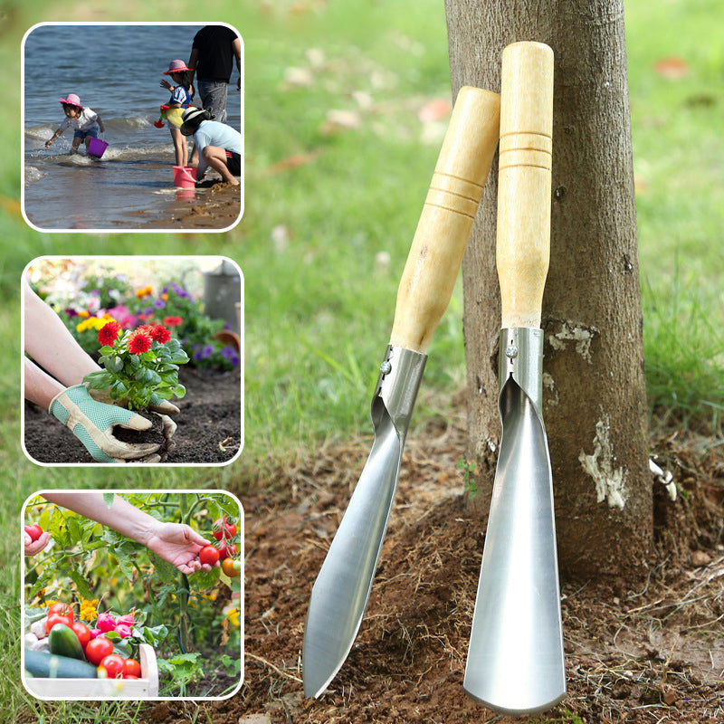 Truelle de Jardin Ergonomique – Lame en Acier Inoxydable pour Plantation Précise