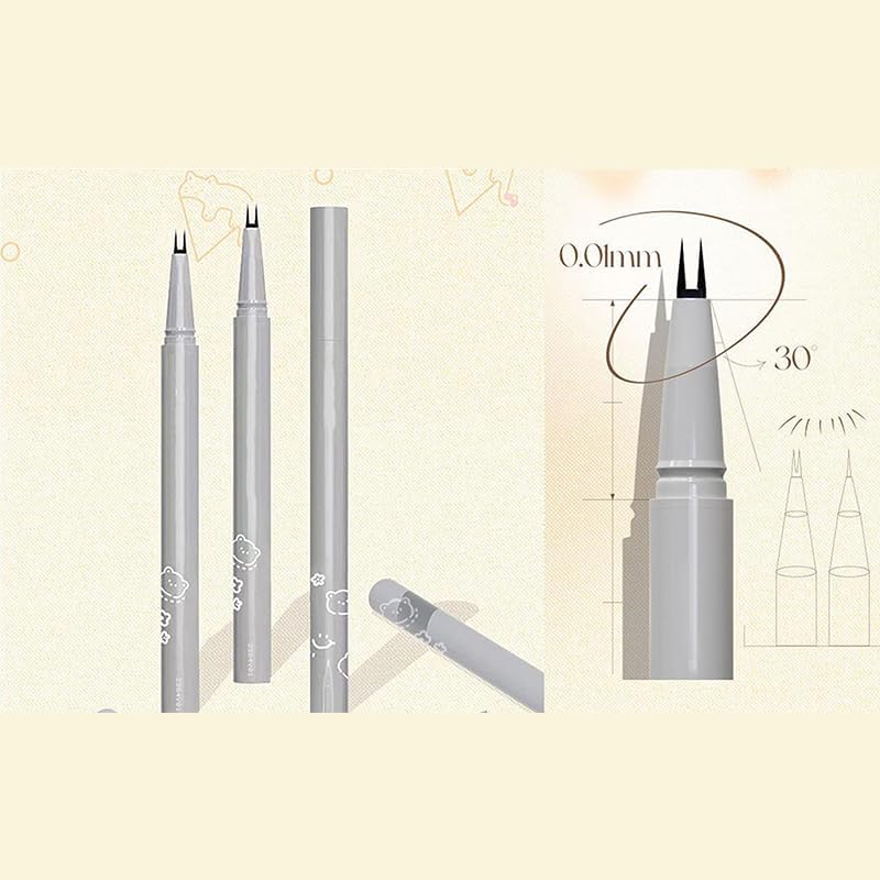 Crayon Yeux Double Pointe pour Cils Inférieurs et Eyeliner Précis