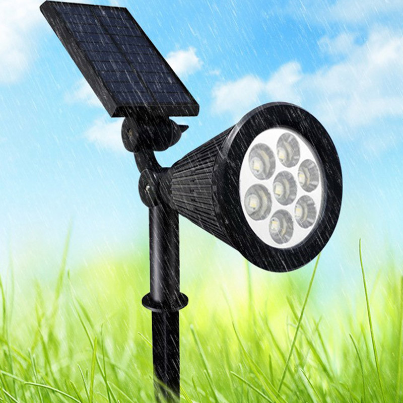 Projecteur de Jardin LED Solaire – Éclairage Extérieur Automatique et Étanche