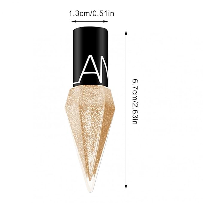 Eyeliner Liquide Waterproof à Effet Perlé pour un Trait Précis