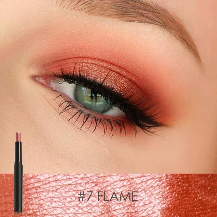Crayon Fard à Paupières et Eye-liner 2-en-1 Résistant à l'Eau