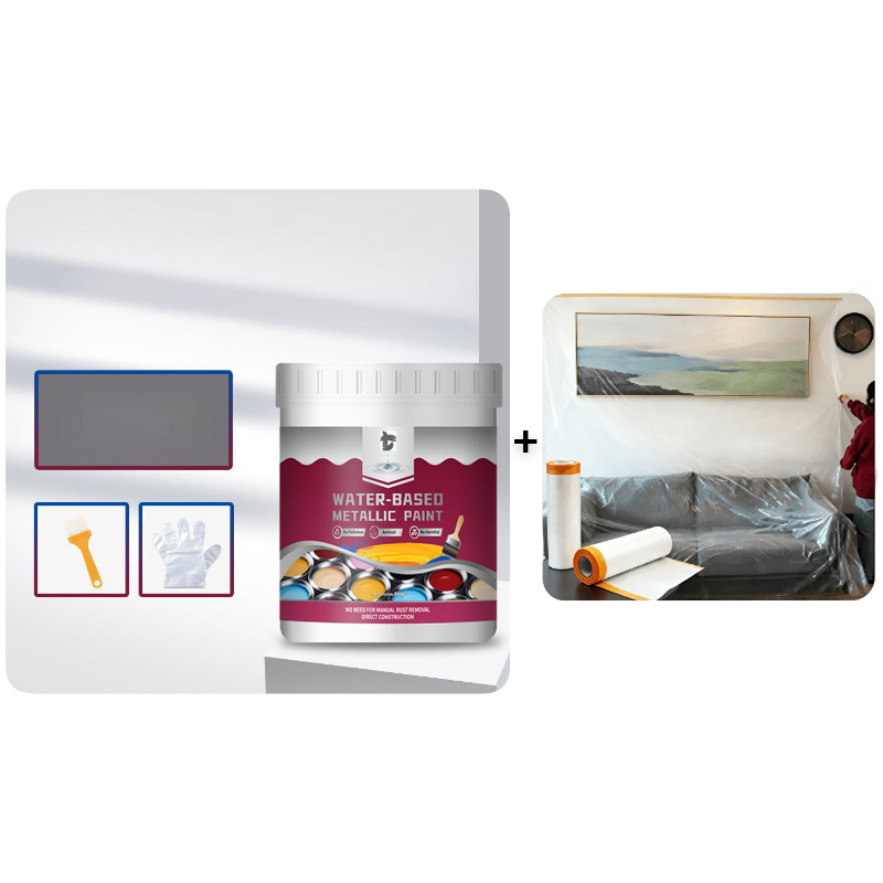 Peinture antirouille métallique 500 g – Protection durable pour surfaces