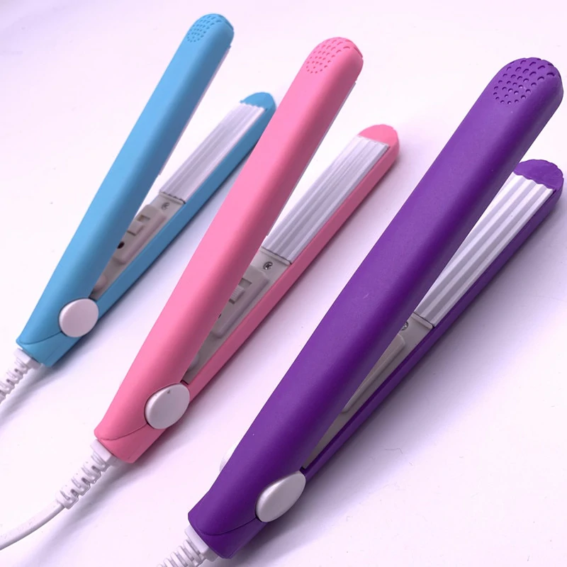Fer à Lisser et Friser 2-en-1 Céramique Compact pour Voyage