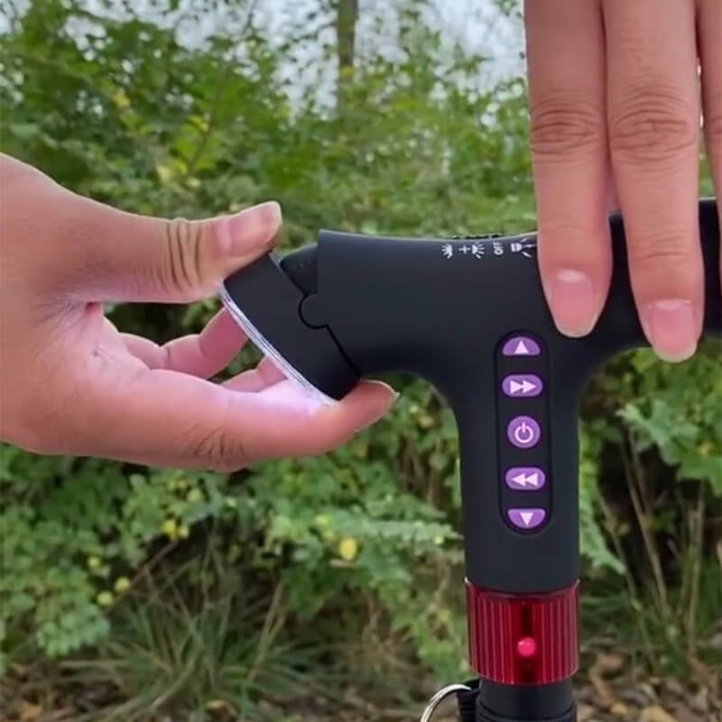 SmartCane™ – Canne intelligente avec alarme d’urgence automatique [50 % de réduction]