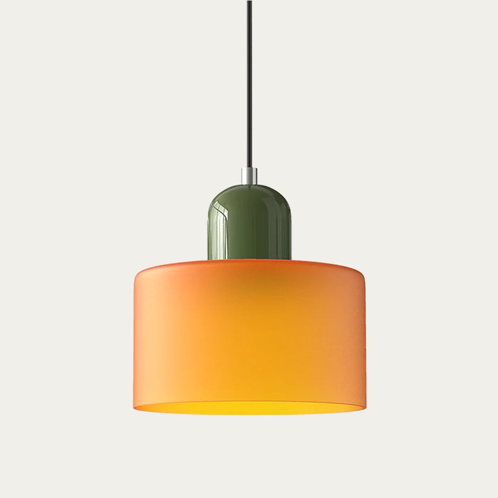 Petite suspension en verre – luminaire élégant pour intérieurs