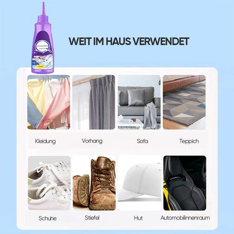 Détachant textile puissant et doux pour linge sans taches tenaces
