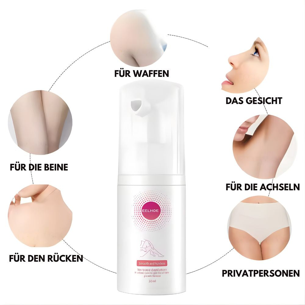 Spray Crème Dépilatoire Douce sans Rasage – 100 ml