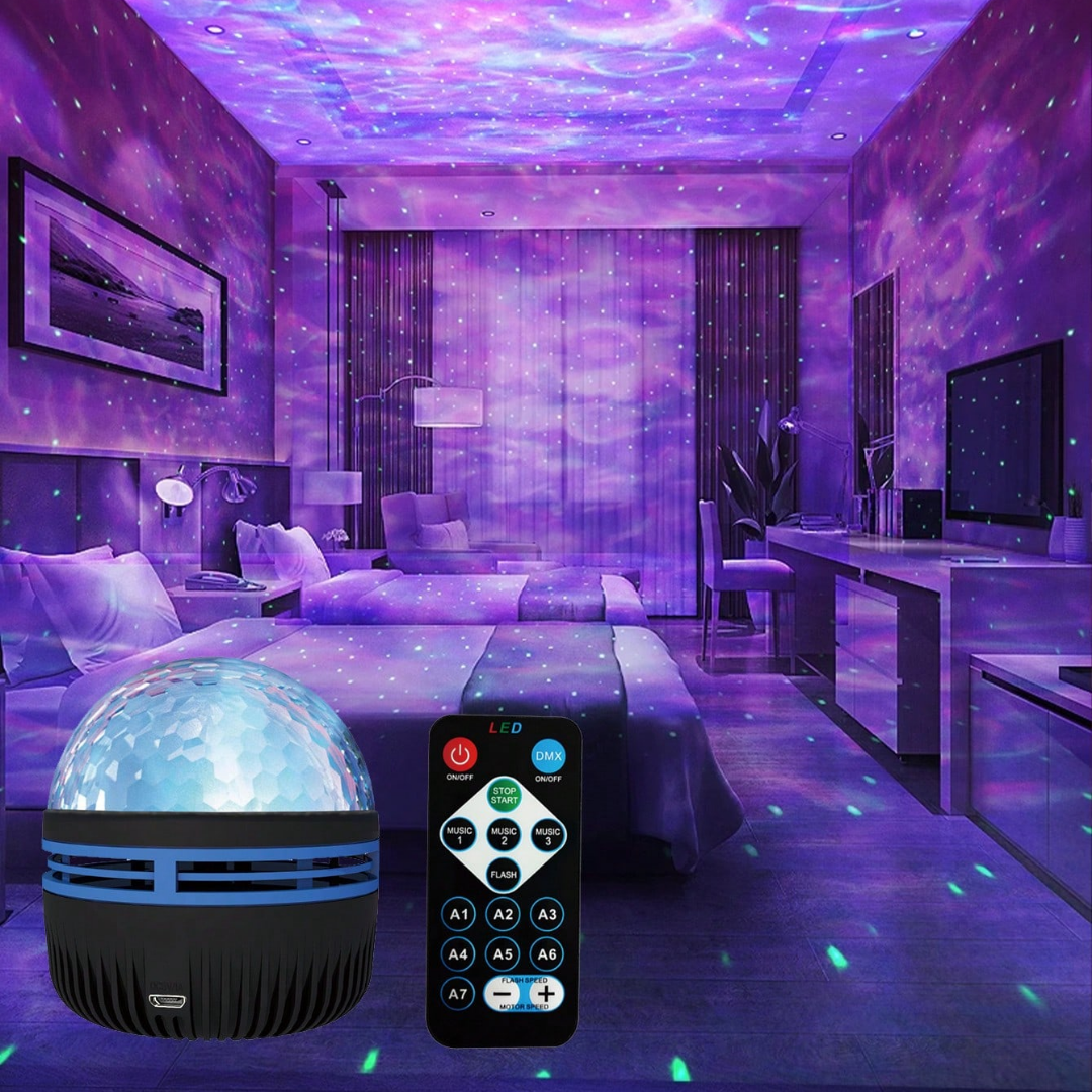 Projecteur Lumière Aquatique & Aurore Boréale pour Ambiance Relaxante