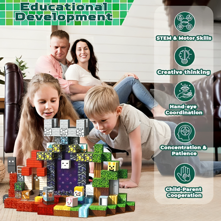 PixelBrix™ – (Set de 200 Pièces) pour Libérer Votre Créativité [50 % de Réduction]
