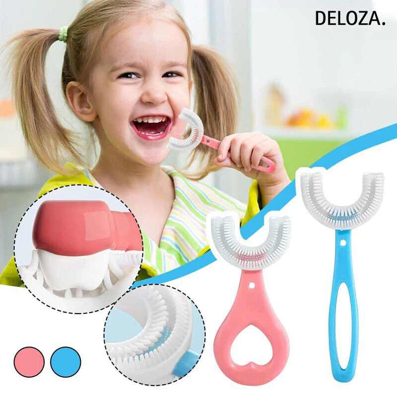 Brosse à Dents Enfant à Poils Doux pour une Hygiène Dentaire Facile