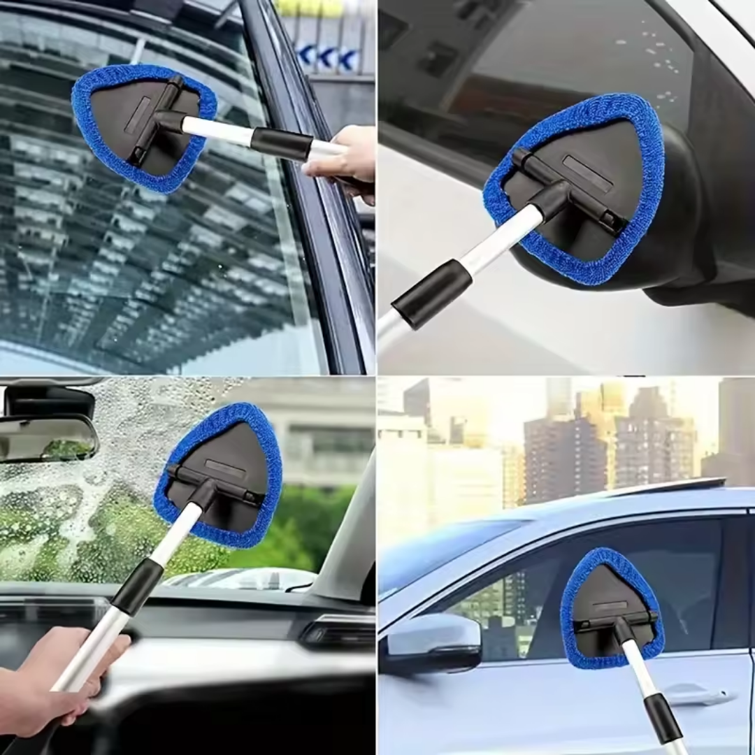 ClearWipe™ – Nettoyeur de Vitres Rotatif à 180° pour une Propreté Sans Traces [50 % de Réduction]