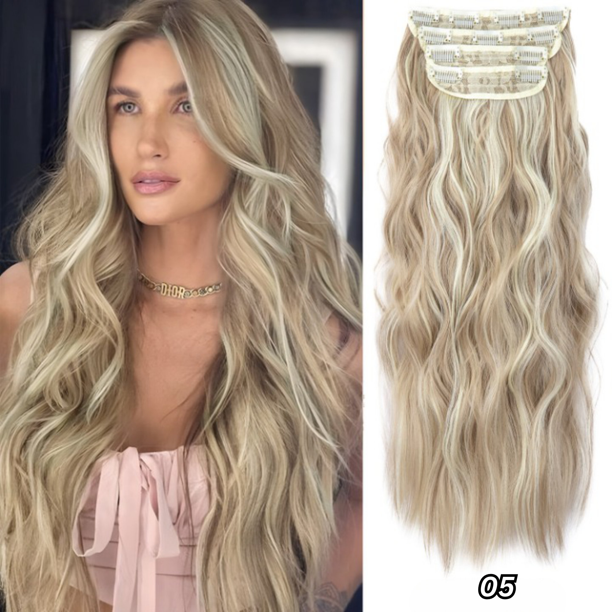 Extensions à Clip pour Cheveux – Volume et Longueur Naturels