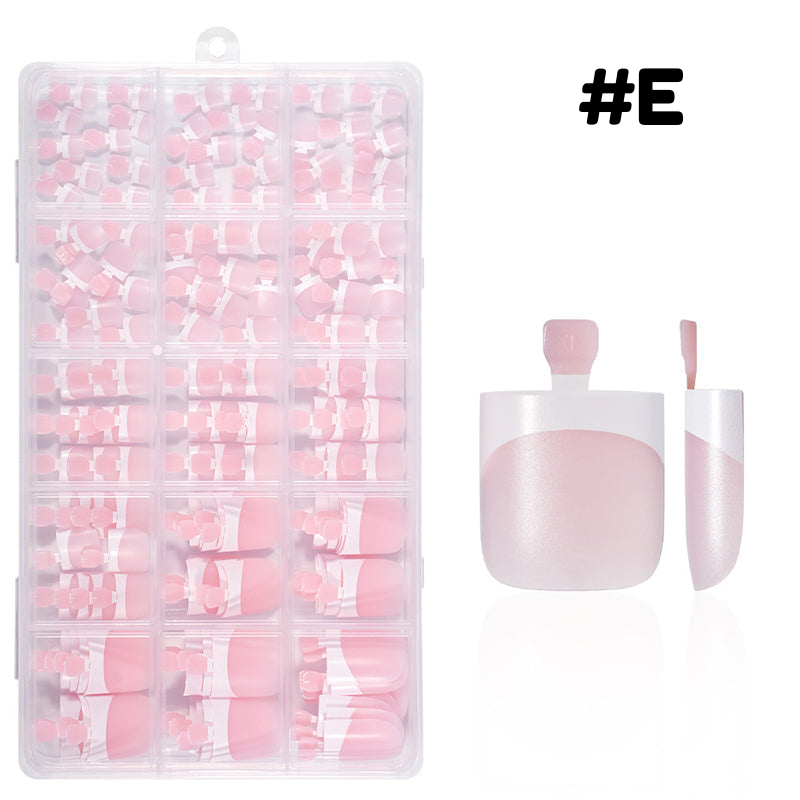 Faux ongles d'orteils press-on réutilisables – Pédicure gel à domicile