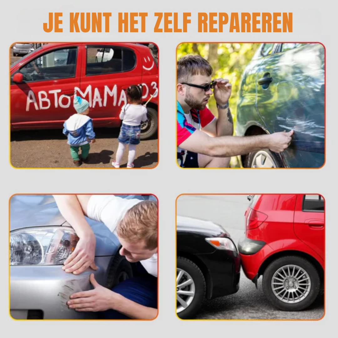 Stylo de retouche carrosserie pour rayures et éclats de peinture auto