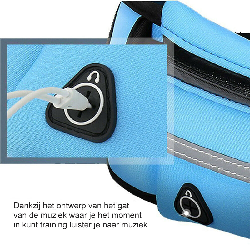 Sac Banane Étanche Ultra-Léger pour Course, Randonnée et Voyage