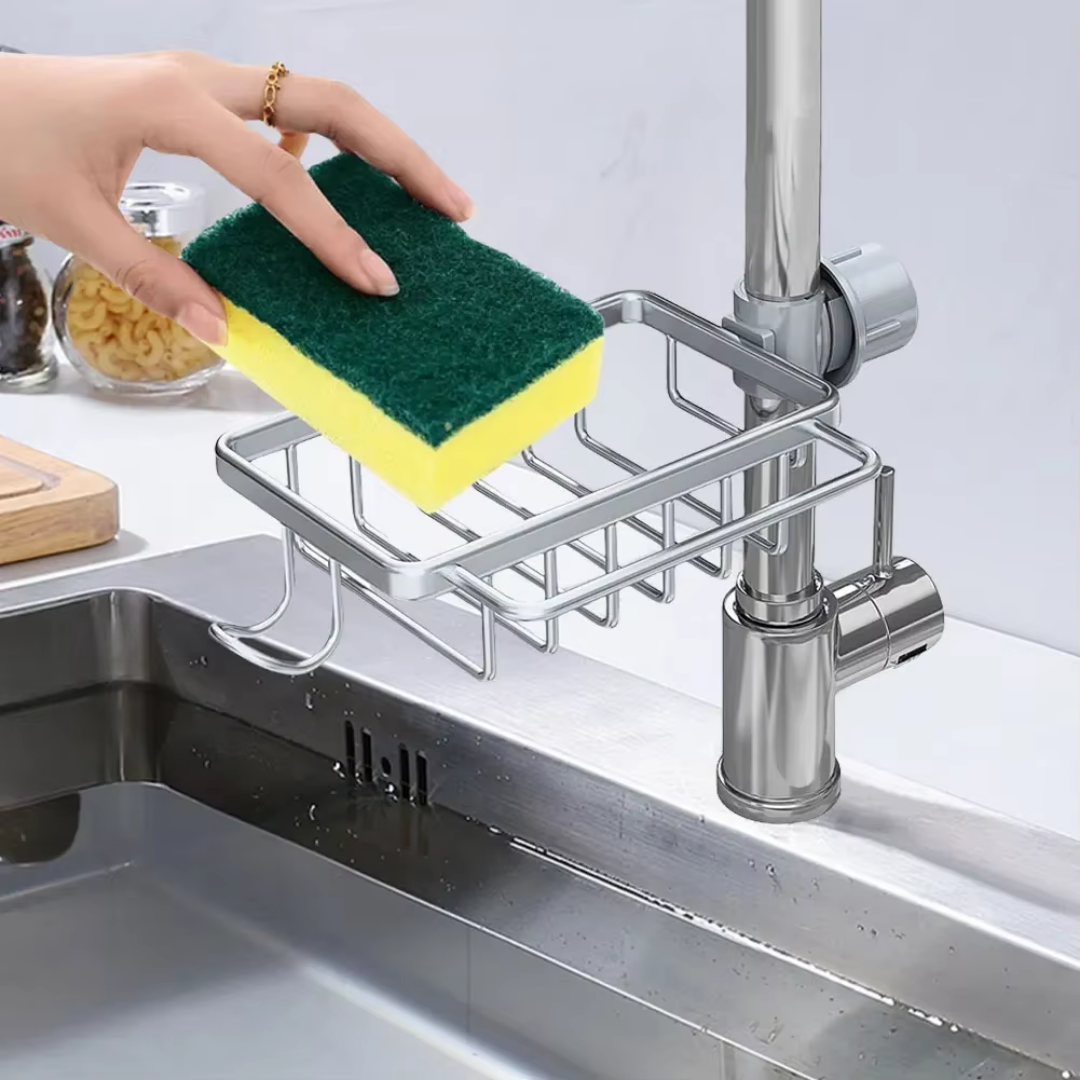 TidyTap™ – Organisateur pour robinet de cuisine [50 % de réduction]