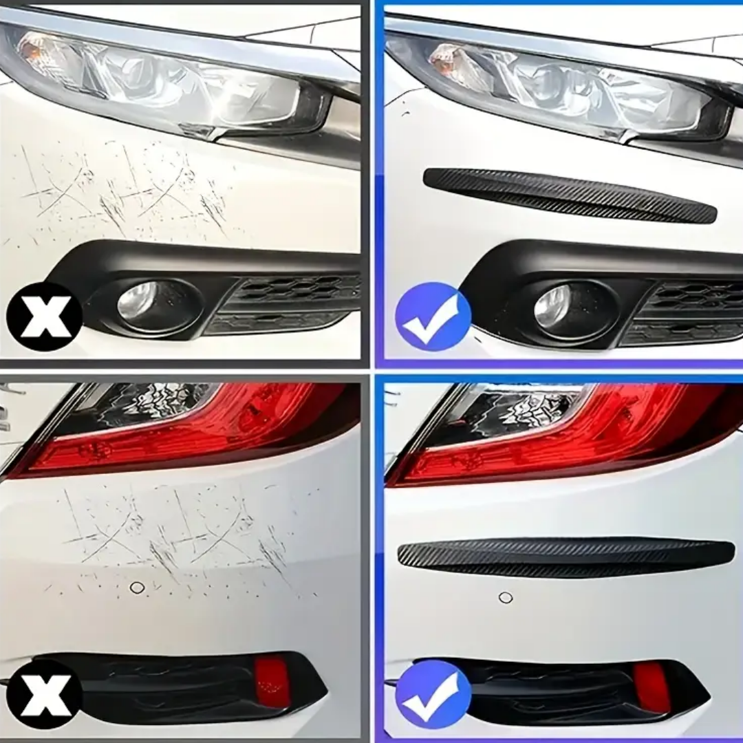 Bande de Protection pour Arêtes de Voiture en PVC Flexible