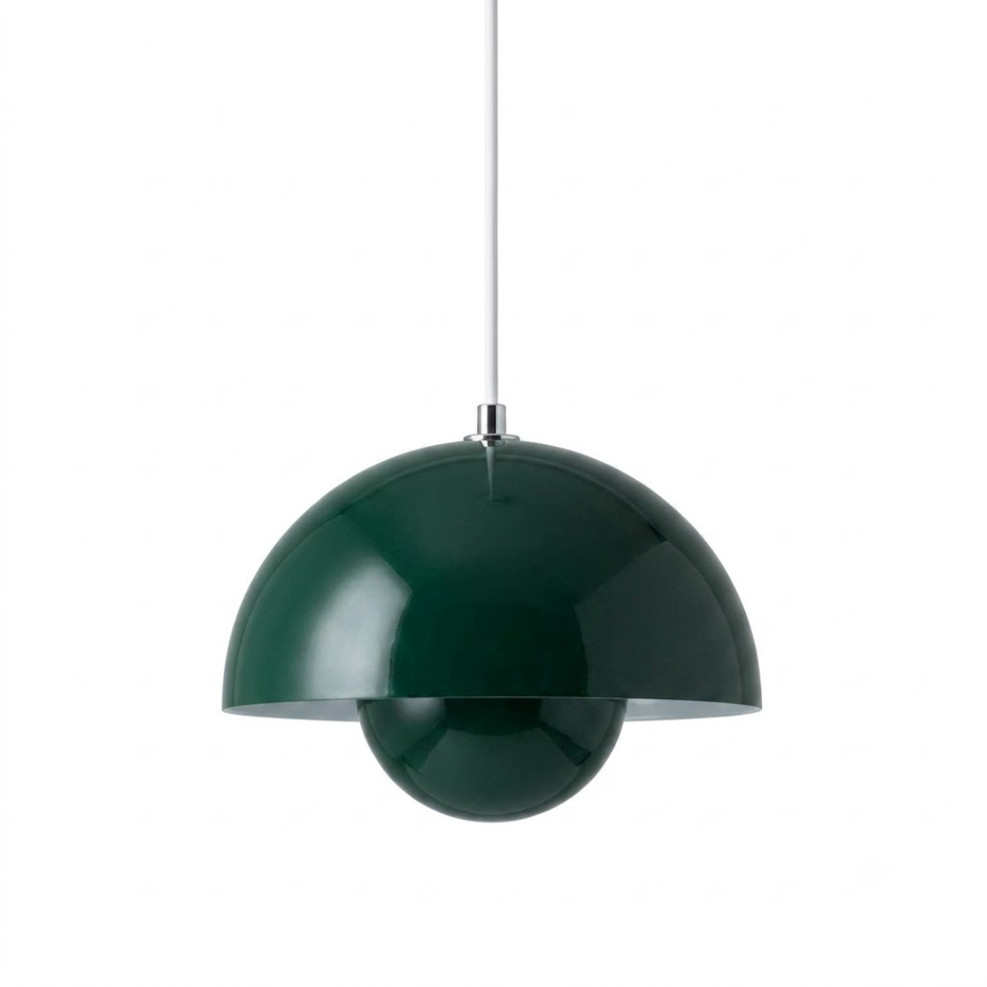 Suspension avec jardinière – Luminaire LED suspendu de style scandinave