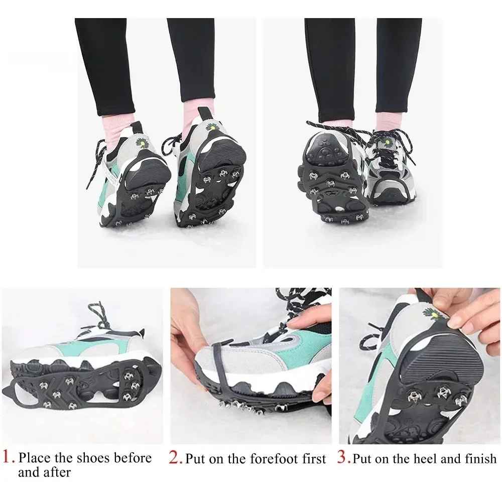 IceGrips™ – Semelles antidérapantes pour aventures hivernales [50 % de réduction]