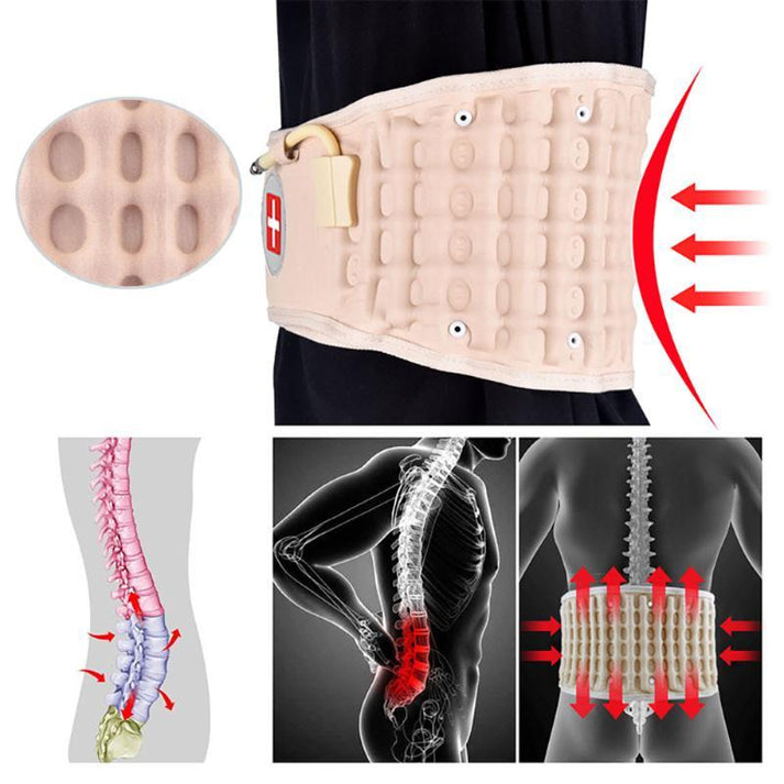 SpineEase™ – Ceinture de soutien dorsal à décompression pour un soulagement ciblé et un confort amélioré [50% de réduction]