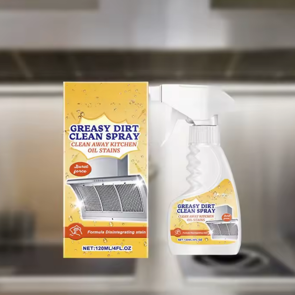 Spray Dégraissant Cuisine – Nettoyage en Profondeur des Graisses