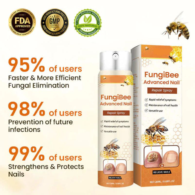 Soin des Ongles au Venin d'Abeille – Spray Réparateur et Fortifiant