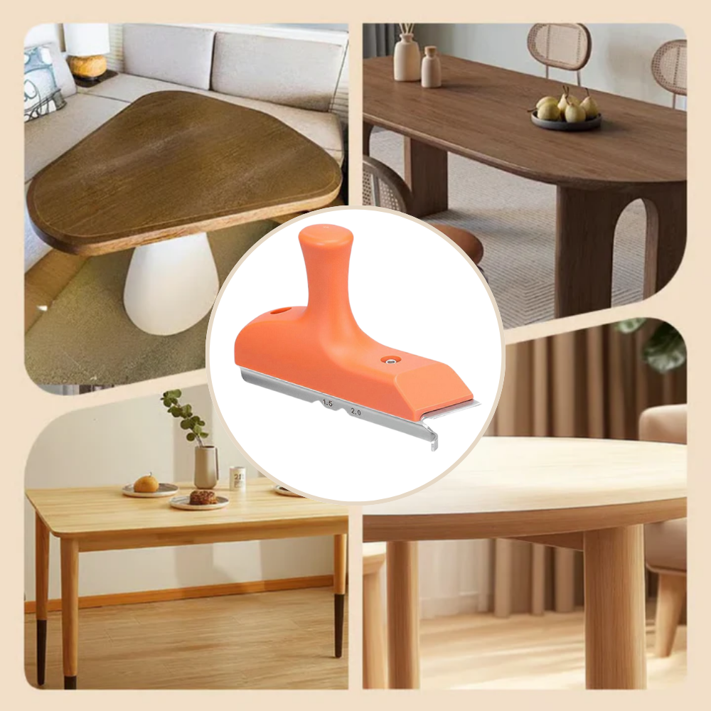 Cutter 3-en-1 Multifonction pour Tapis, Stratifié et Papier Peint
