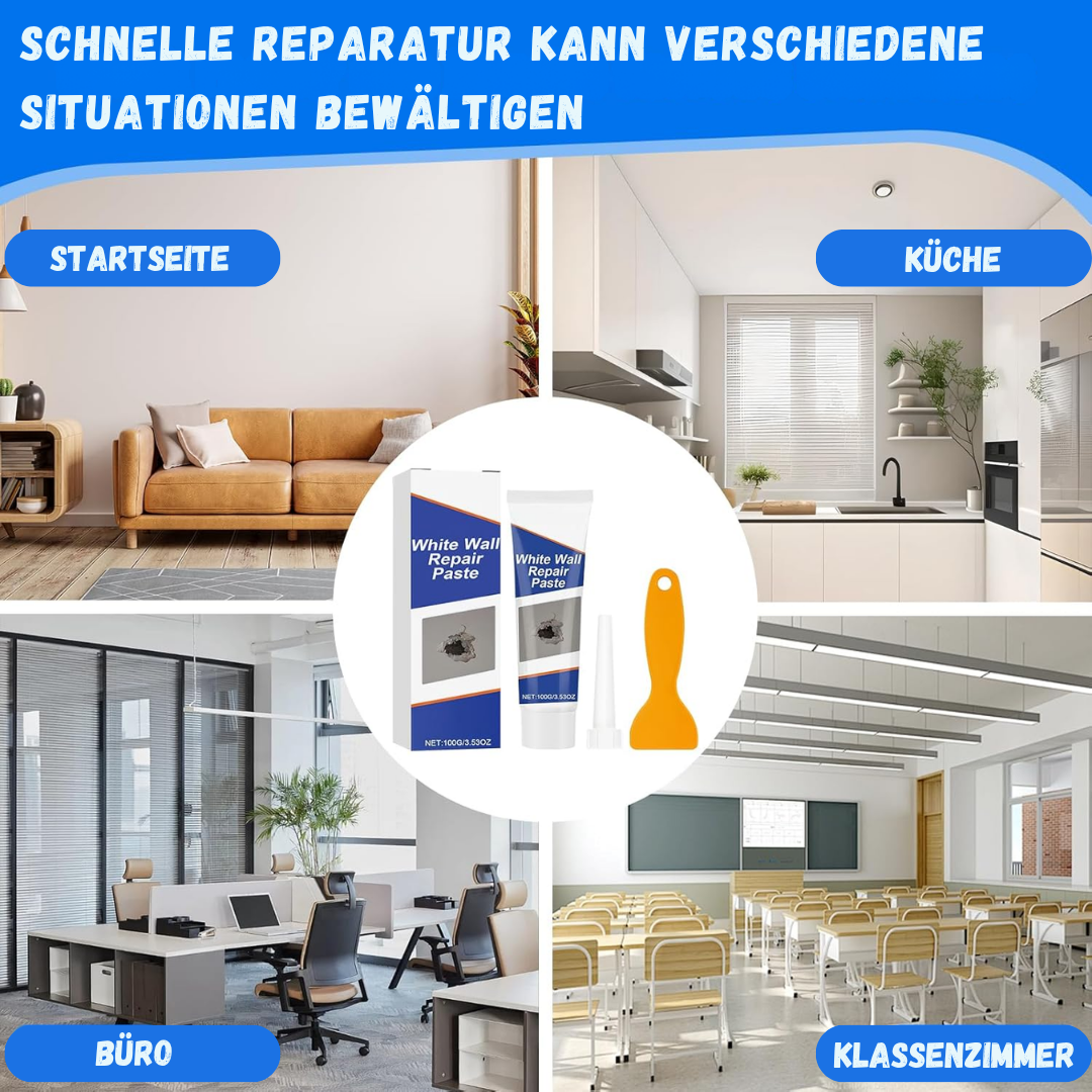WandFix™ – Pâte de réparation murale rapide et facile pour des surfaces lisses [1 + 1 Gratuit]