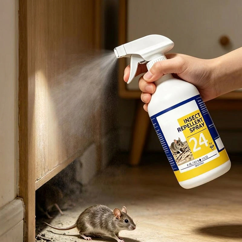 Spray Répulsif Anti-Rongeurs 500 ml – Protection Garage, Cave et Véhicule