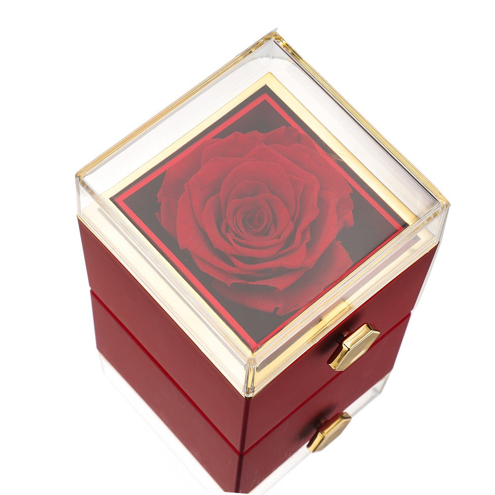 Monroe™ – Collier élégant avec boîte à rose pour des idées cadeaux stylées [50 % de réduction]