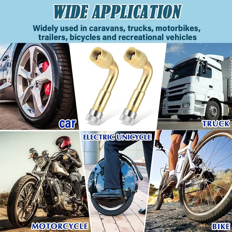 AngleValve™ – Rallonges de valve robustes pour véhicules et plus [50 % de réduction]