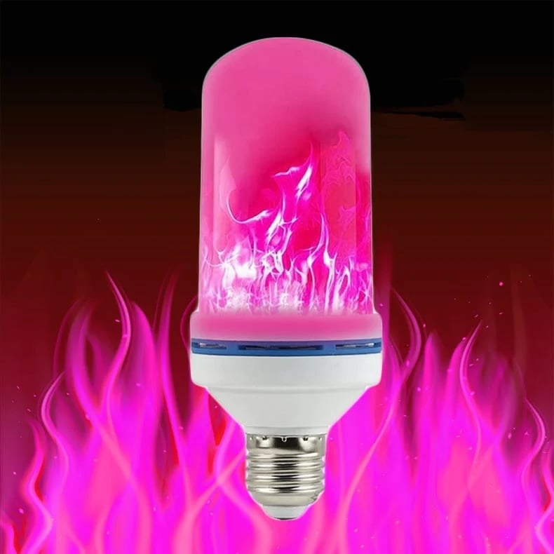Ampoule LED Effet Flamme Vacillante avec Capteur de Gravité E26