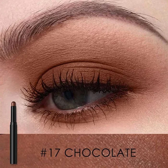 Crayon Fard à Paupières et Eye-liner 2-en-1 Résistant à l'Eau