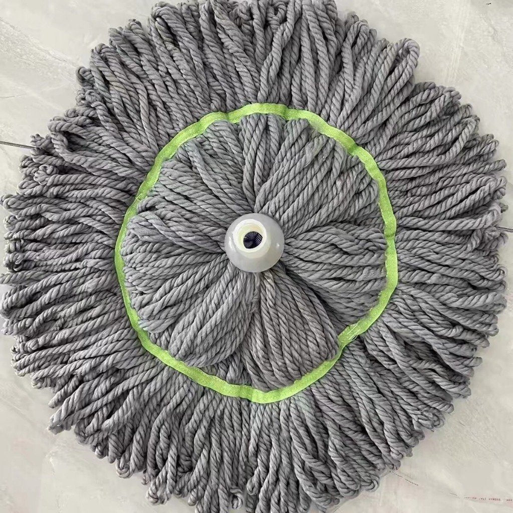 Balai Serpillière Auto-Essorant Microfibre 2-en-1 Rotatif 360°