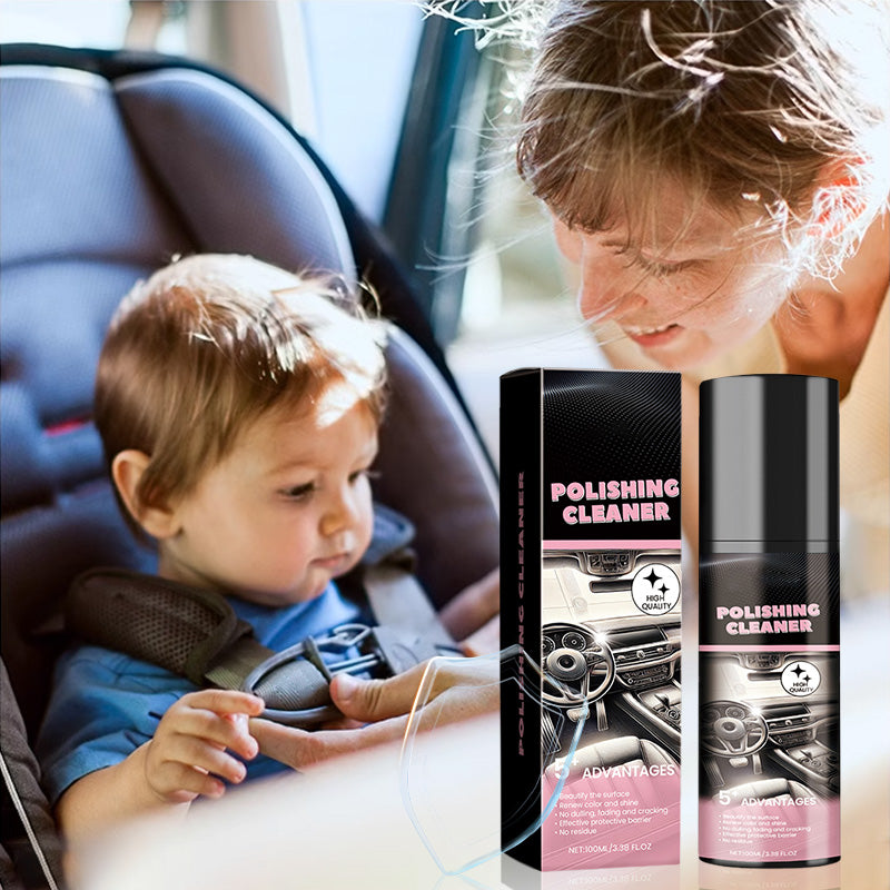 ShineX™ – Nettoyant puissant pour intérieur de voiture pour propreté et éclat [1 + 2 Gratuit]