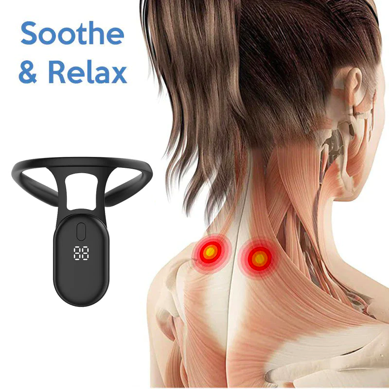 Appareil de Massage Ultrasonique pour le Cou et les Épaules