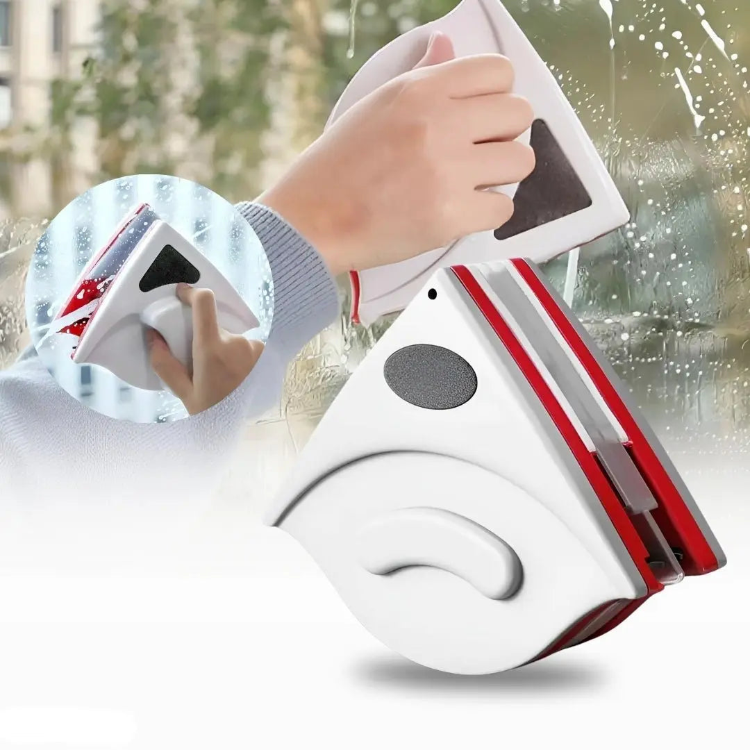 Nettoyeur de Vitres Magnétique Double Face pour Fenêtres Sans Traces