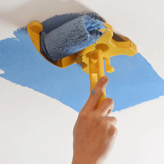 Guide de Peinture pour Bords Précis – Rouleau Anti-Éclaboussures