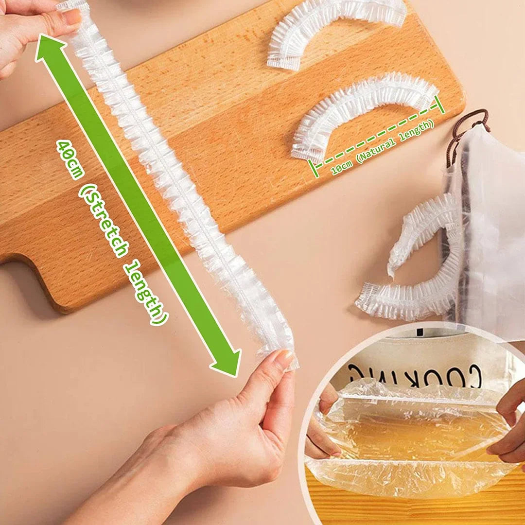 Sacs de Conservation Réutilisables Extensibles sans BPA – Lot de 100