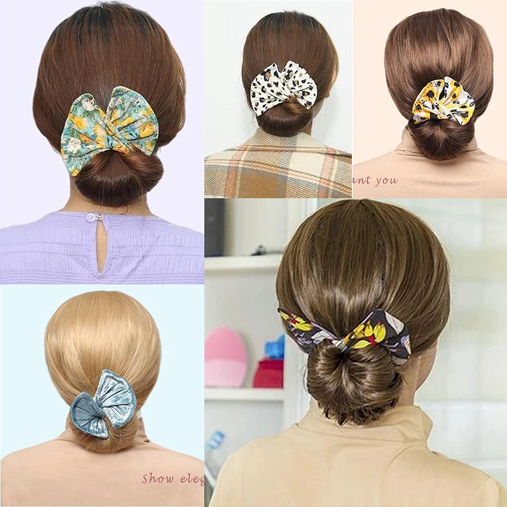 Pince à Chignon Florale pour Cheveux Fins et Épais – 6 Couleurs