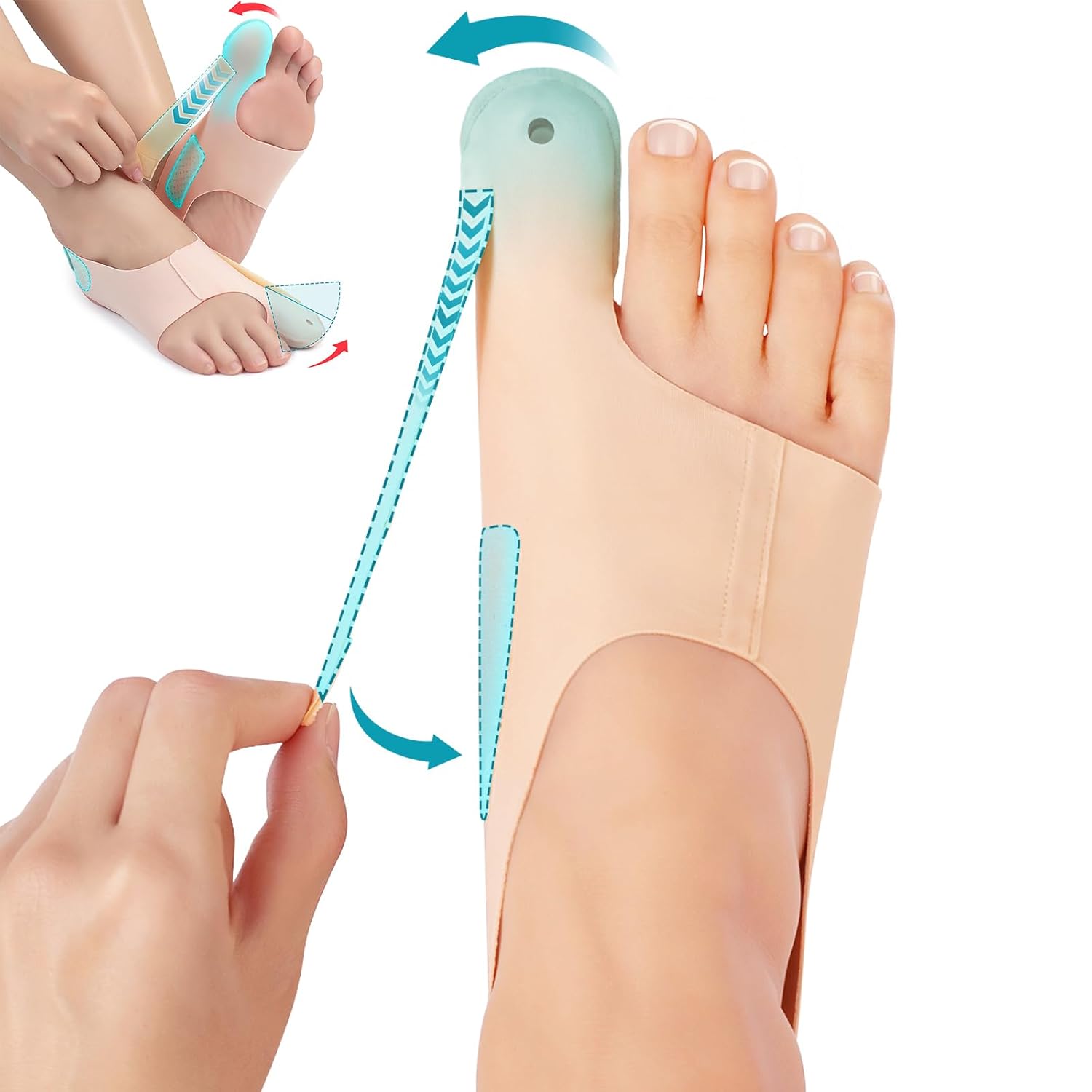 HalluxValgus™ - Votre solution confortable pour des pieds sans douleur ! [1 + 1 Gratuit]