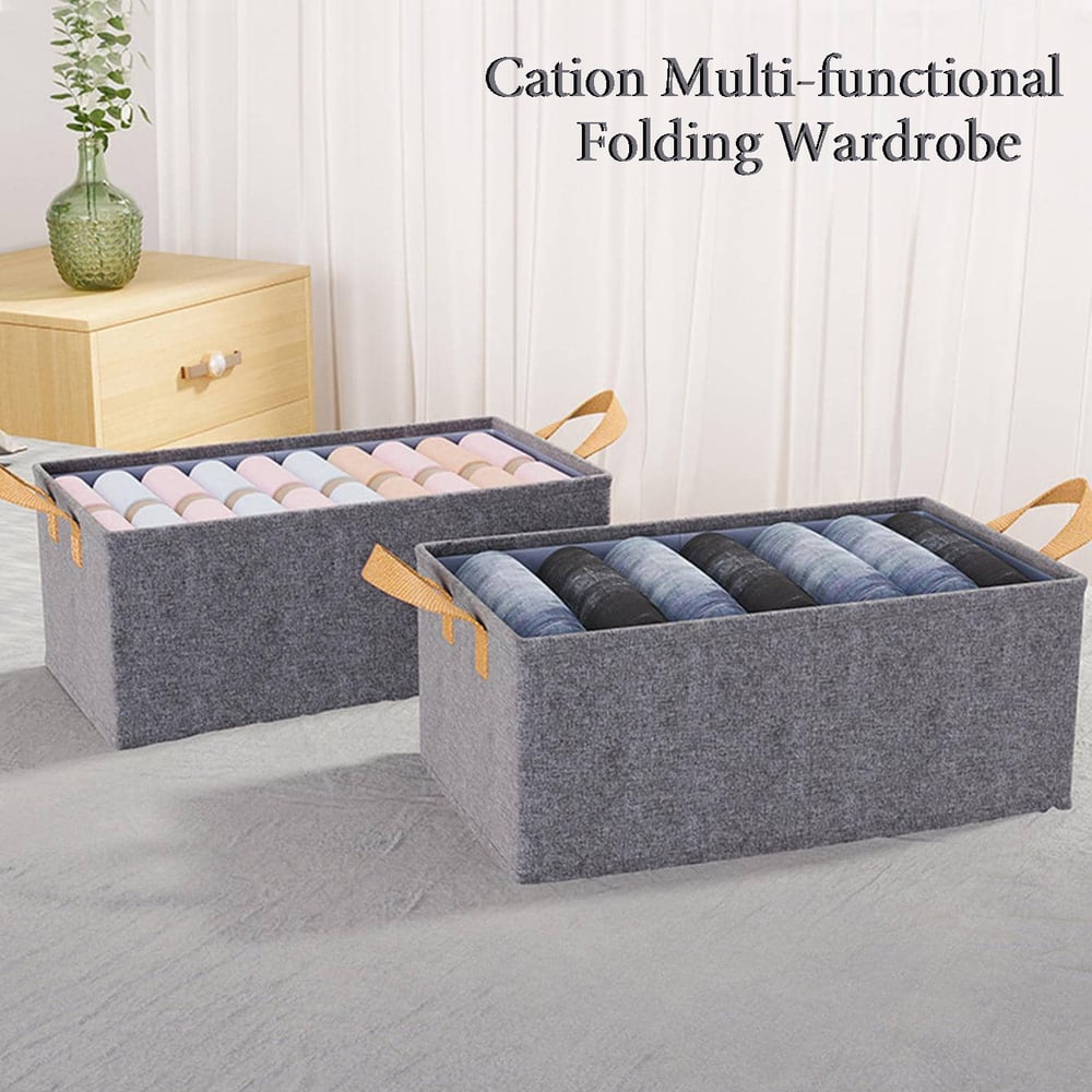 FoldBox™ – Armoire textile pliable pour rangement et gain de place [50 % de réduction]
