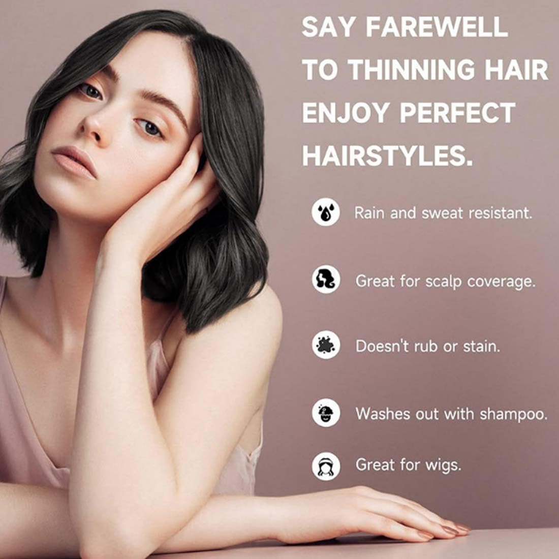 RootCover™ – Camoufle instantanément les racines et les cheveux gris pour une couleur impeccable [1 + 1 Gratuit]