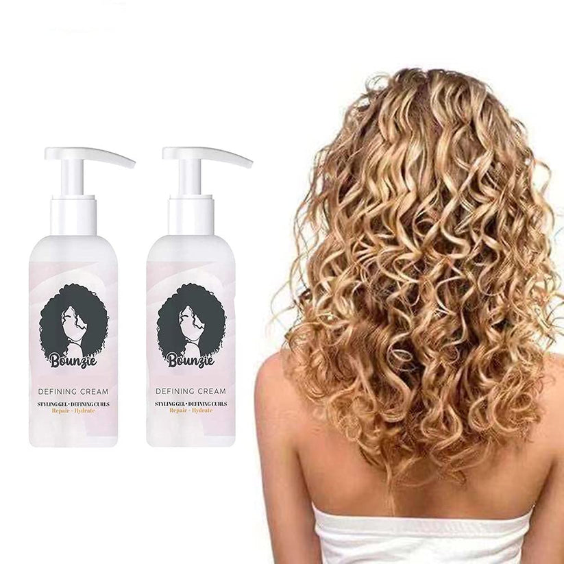 Crème Définissante Boucles Anti-Frisottis pour Cheveux Bouclés