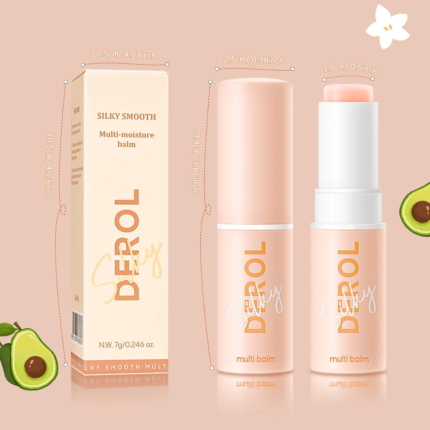 Baume Visage Nourrissant aux Huiles Naturelles pour Peaux Sèches et Ridules