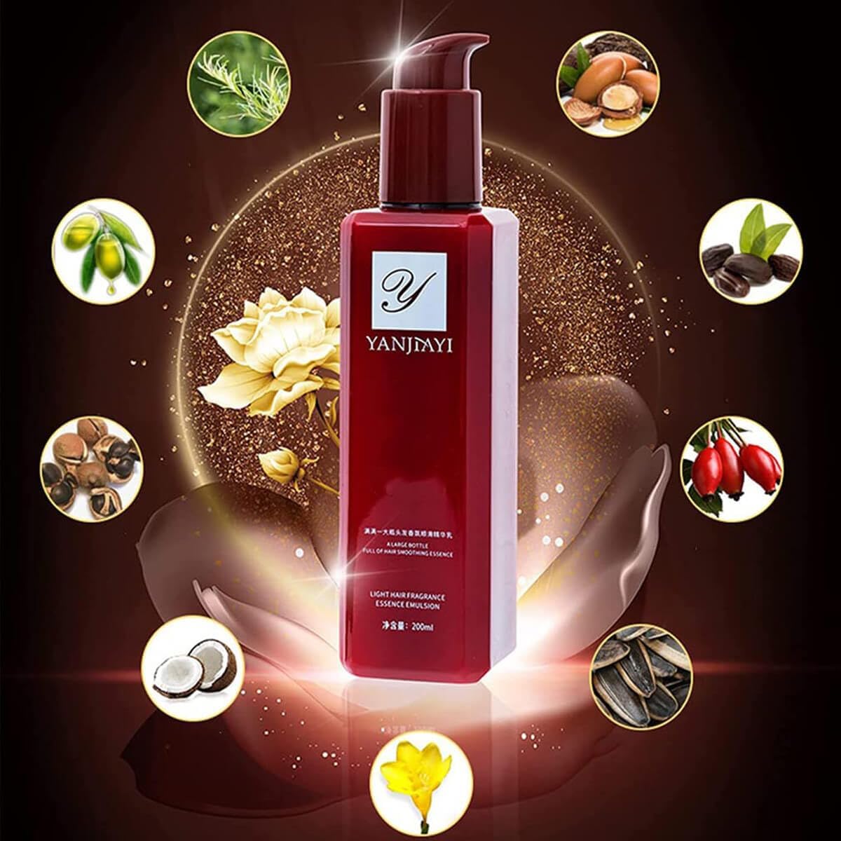 Sérum Capillaire Sans Rinçage pour Cheveux Fins et Manquant de Volume